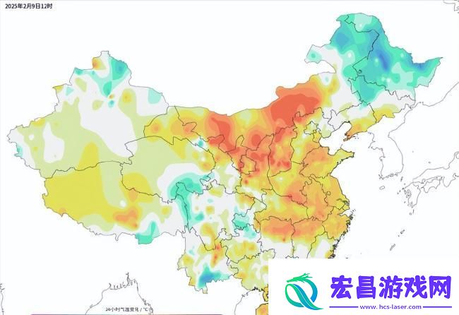元宵节南北雨雪打灯