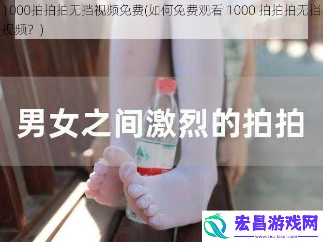 1000拍拍拍无挡免费