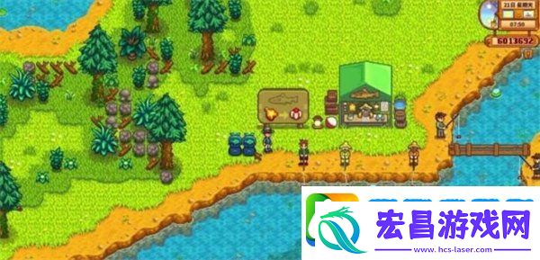 星露谷物语鳟鱼大赛怎么玩
