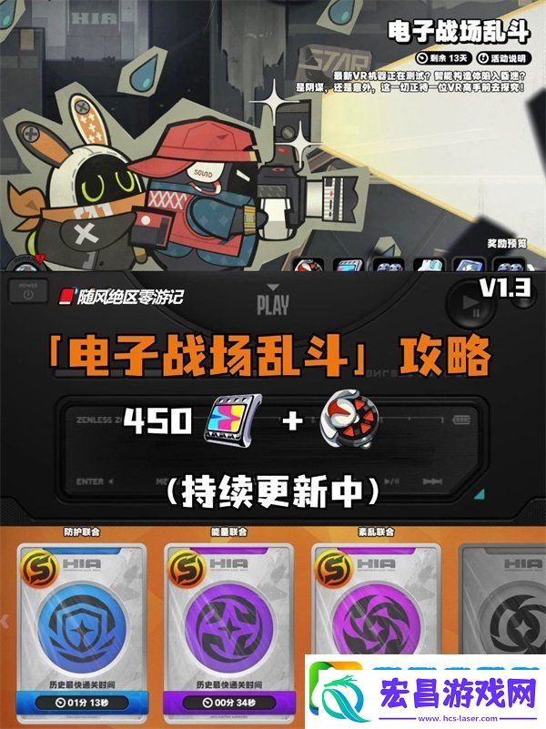 绝区零电子战场乱斗活动怎么玩