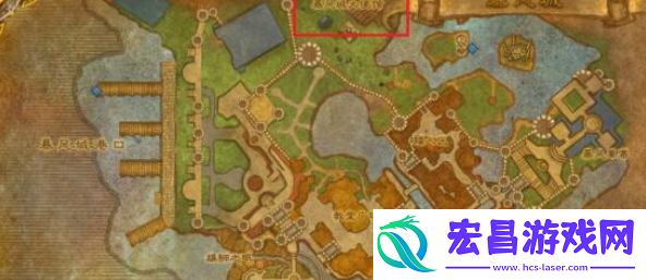 魔兽世界暴风城大使馆达标位置在哪