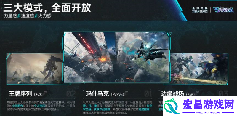 解限机Steam全球风暴Demo测试现已正式开启
