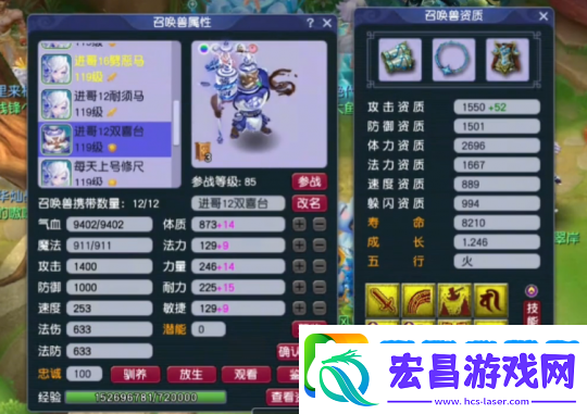梦幻西游神威天宫神豪装备展示
