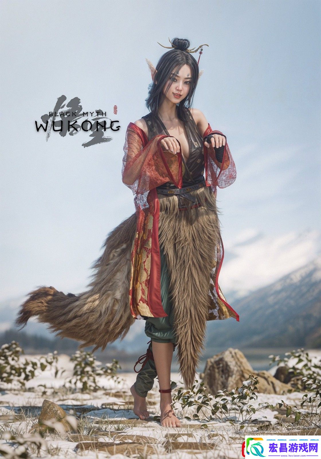 黑神话小狐狸萍萍图赏