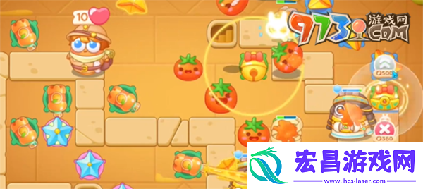 保卫萝卜4法老归来第117关怎么过