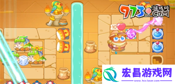 保卫萝卜4法老归来第118关怎么过