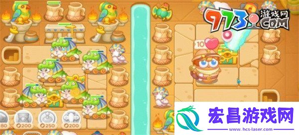 保卫萝卜4法老归来第118关怎么过