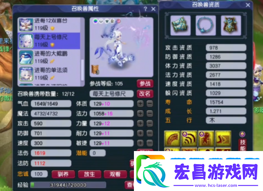 梦幻西游神威天宫神豪装备展示