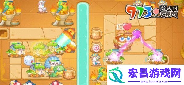 保卫萝卜4法老归来第118关怎么过