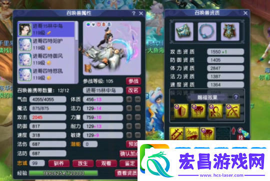 梦幻西游神威天宫神豪装备展示