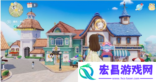 心动小镇中央喷泉上泡泡怎么获取