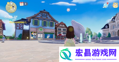 心动小镇中央喷泉上泡泡怎么获取