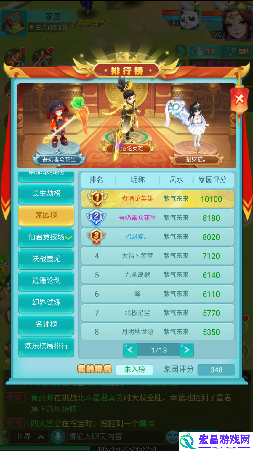 看看环境度和**就知道啦