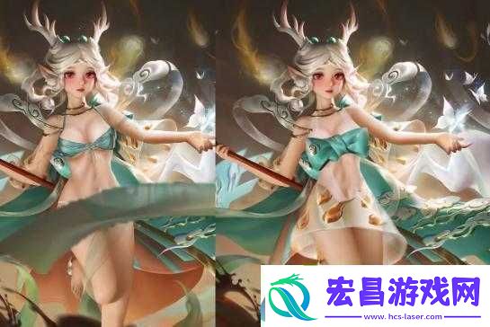 瑶遇见神鹿翻白眼流眼泪绝美画面引无限遐想