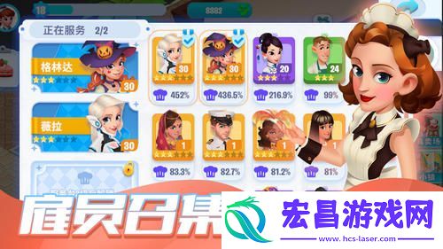 开间小店员工排行
