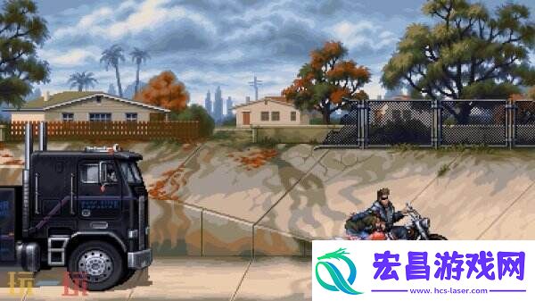 2D横向卷轴动作游戏终结者2D