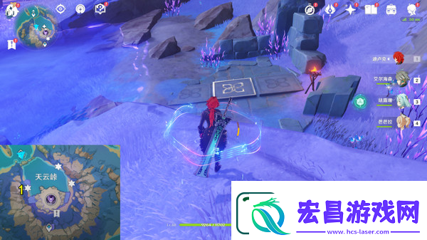 原神清籁岛石板怎么踩