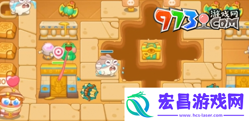 保卫萝卜4法老归来第110关怎么过