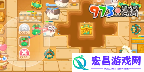 保卫萝卜4法老归来第110关怎么过