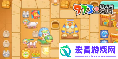 保卫萝卜4法老归来第106关怎么过