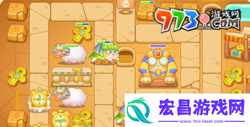 保卫萝卜4法老归来第106关怎么过