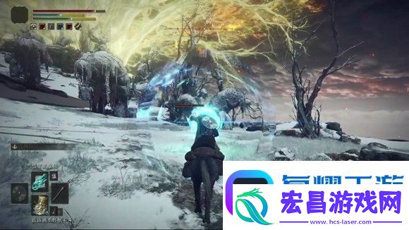艾尔登法环禁域雪山怎么过
