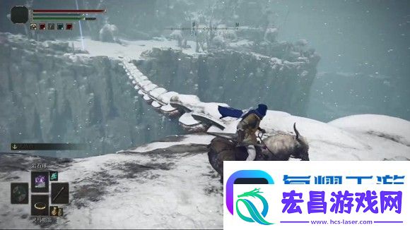 艾尔登法环禁域雪山怎么过
