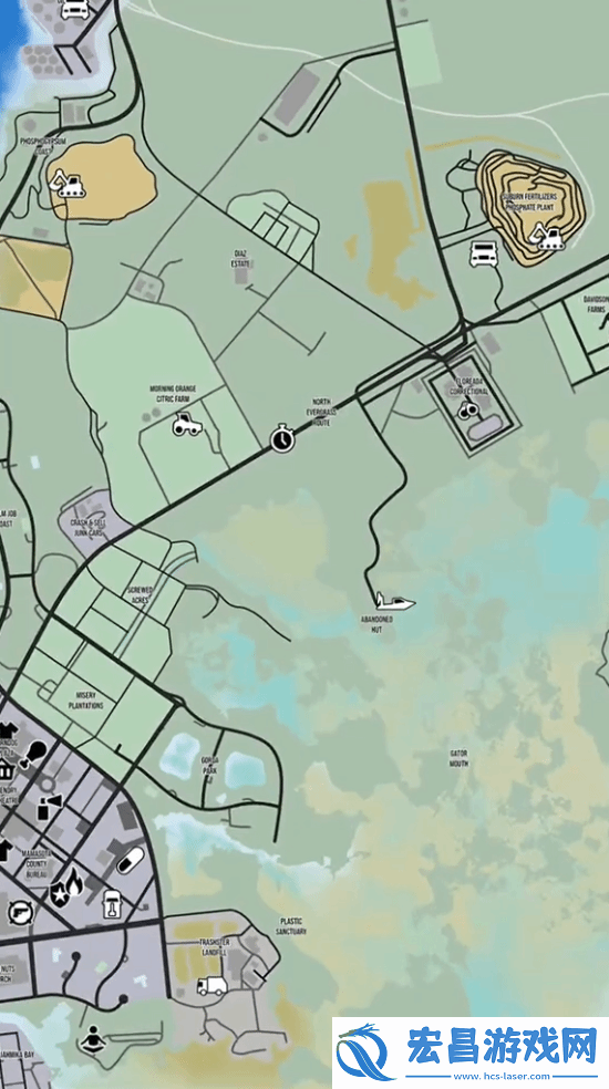 网络出现疑似GTA6详细地图