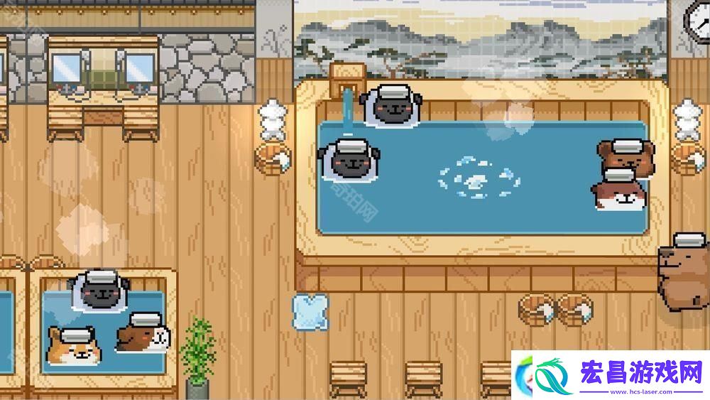 放置模拟新作动物温泉释出试玩版