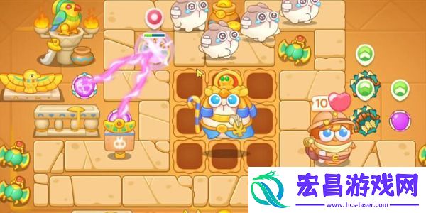 保卫萝卜4法老归来第16关攻略