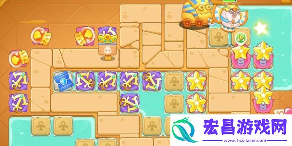 保卫萝卜4法老归来第17关攻略