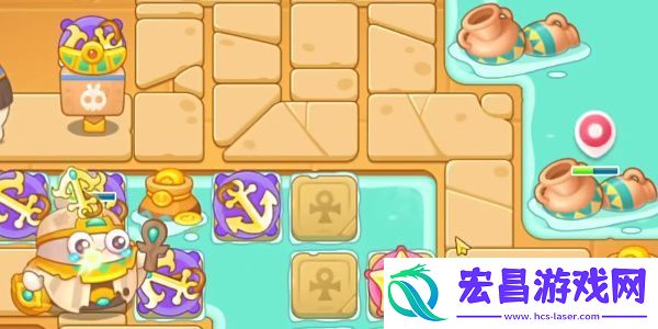 保卫萝卜4法老归来第17关攻略