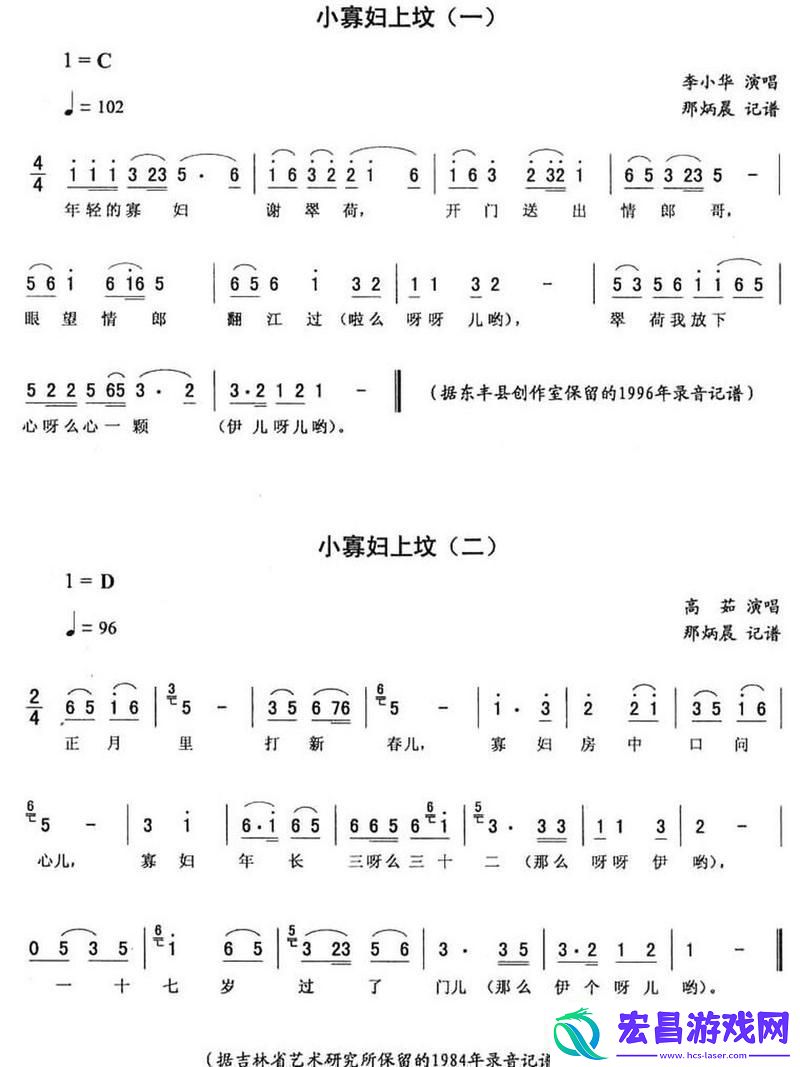 聆听心灵的共鸣——小寡妇汆白肉经典十首歌曲推荐