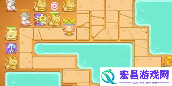 保卫萝卜4法老归来第17关攻略
