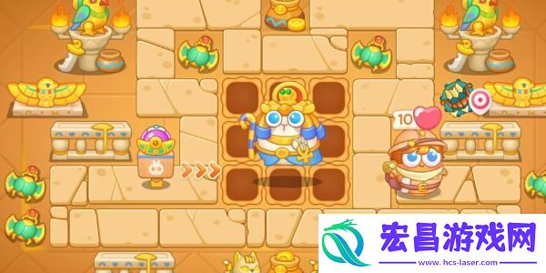 保卫萝卜4法老归来第16关攻略
