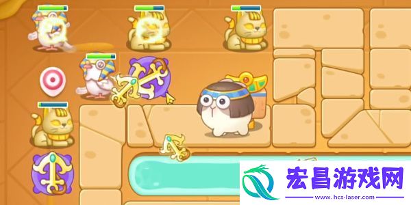 保卫萝卜4法老归来第17关攻略