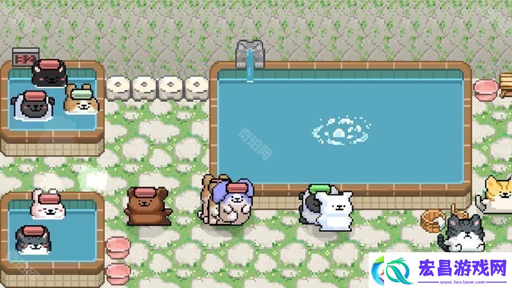 放置模拟新作动物温泉释出试玩版
