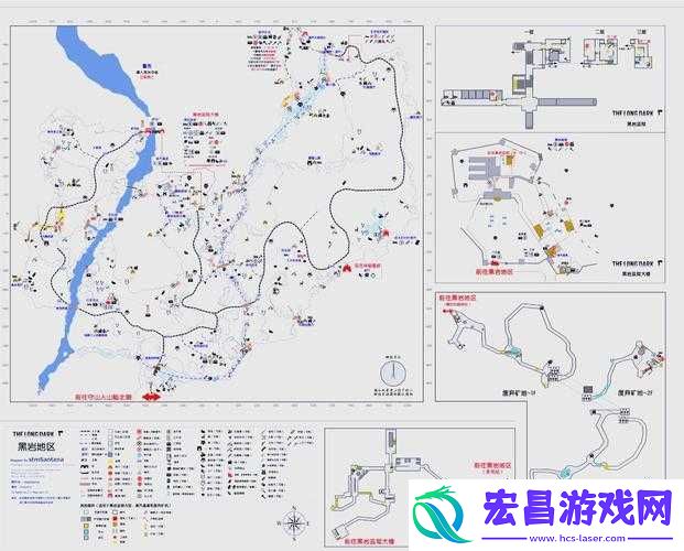 漫漫长夜地图全攻略