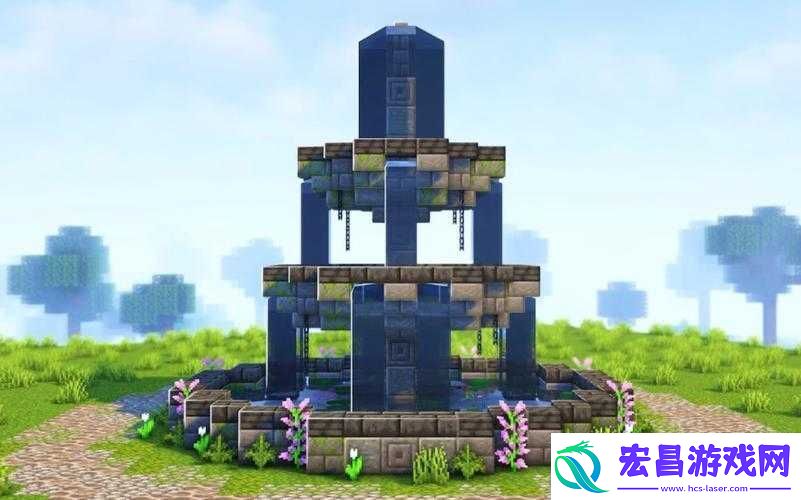 如何在我的世界中打造可控制的简易喷泉