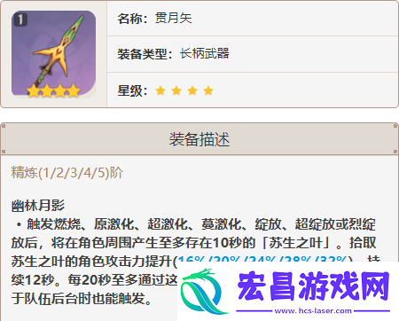 原神3.5版本赛诺四星武器用什么