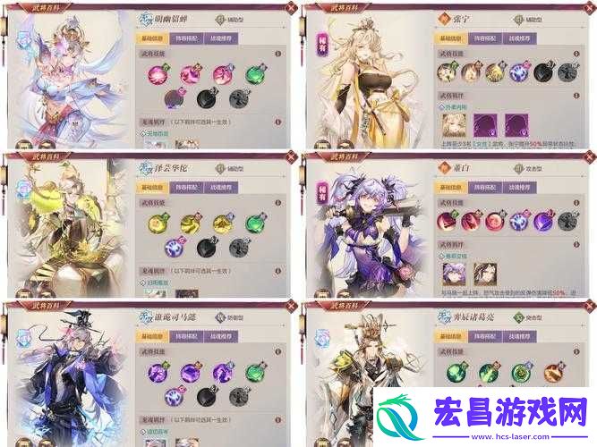 三国志幻想大陆夫诸搭配武将如何演变