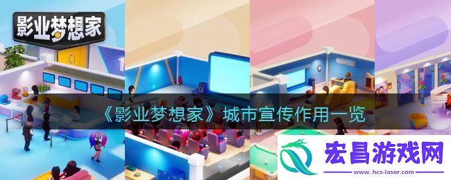 影业梦想家城市宣传作用一览