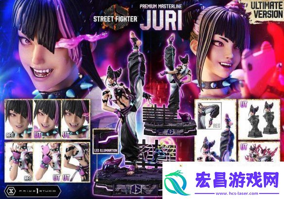 P1S街头霸王6“韩蛛俐”1/4雕像今公开！预定开启