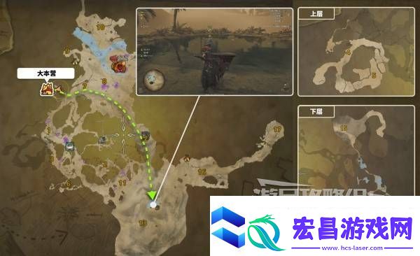怪物猎人荒野钓鱼点位置及可钓鱼类一览