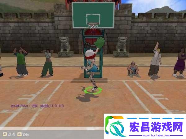 街头篮球火爆异常