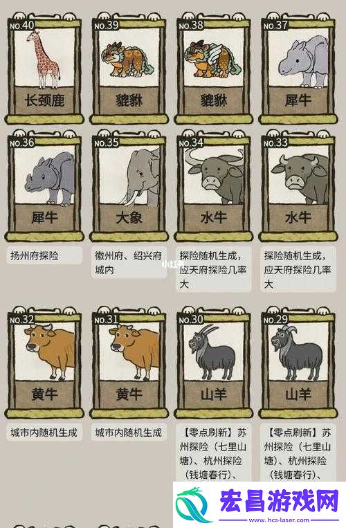 江南百景图野生动物如何投喂