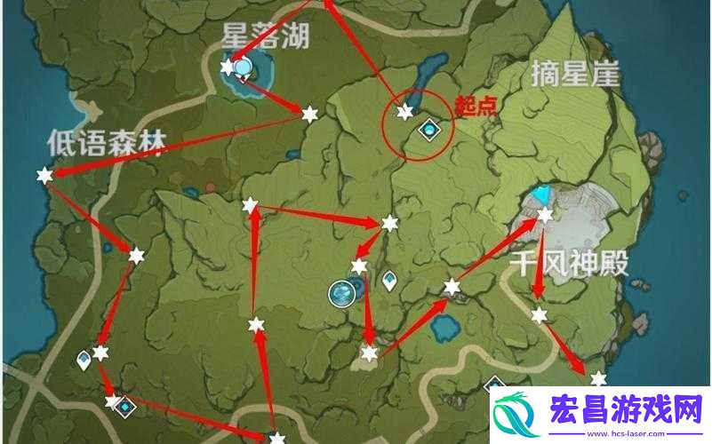 星落之地陨星碎片究竟隐藏在哪里