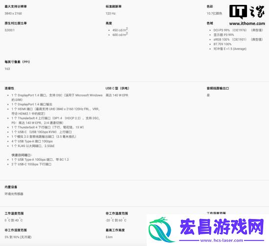 4K120Hz+IPS面板！戴尔新27英寸显示器4699元