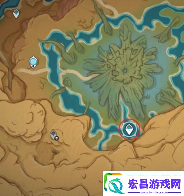 原神浮罗囿荒石苍漠地下锚点解锁攻略