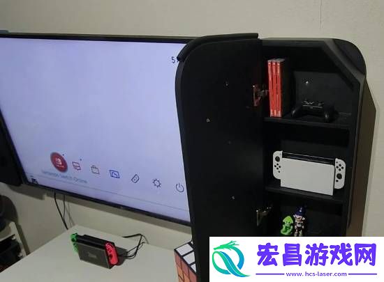 满满的亲情！玩家为儿子制作超逼真NS2造型电视柜